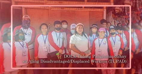 tupad tims|DOLE TUPAD Program: Tulong Panghanapbuhay sa .